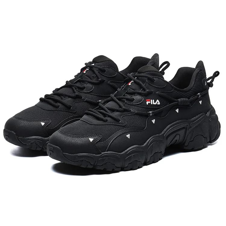 Fila Heritage FHT Low Top Sport Shoes Black Women's (Unisex) Running Shoes F12W134108FBK