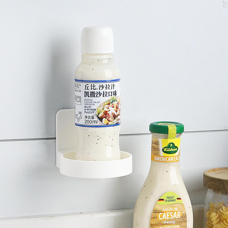 Shelf Bottle Holder Soap Dispenser Foam Hand Sanitizer Wash Mobile Phone Free Punching Bracket