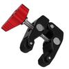 Photography Super Clamp with 1/4in and 3/8in Thread Clip Super Holder Stand for Studio Flash Light Camera Tripod Monopod