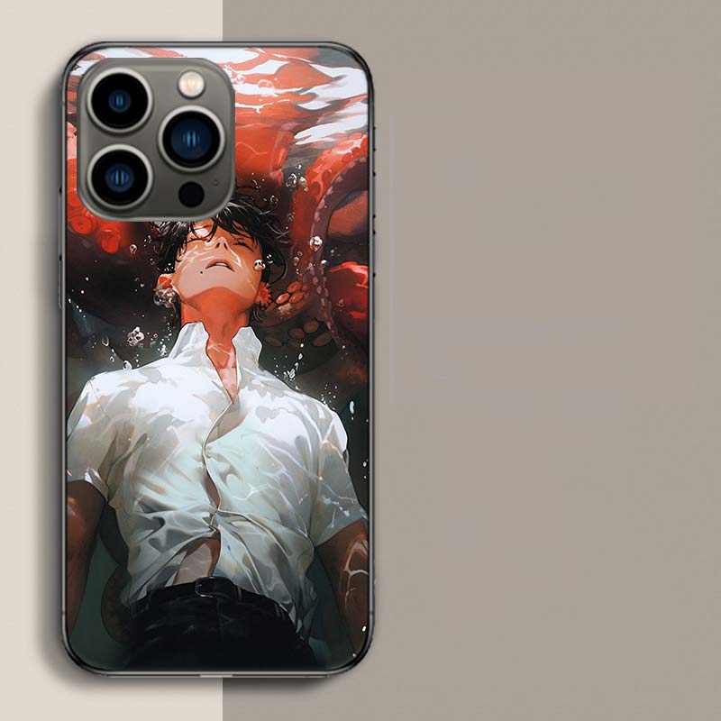 Chainsaw Man Yoshida Phone Case For Iphone 17 Air 15 Pro 14 Plus 16 Pro Max 17E 16E 12 13 Mini 11 Cover Cute Fundas
