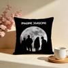 Hot IImagine Dragonsing Cushion Cover Stylish Washable Pillow Cover Ideal for Couch Bedroom Car Decoration