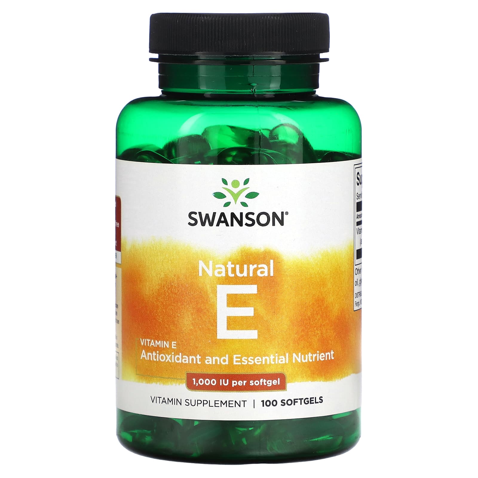 

Swanson, Natural E, 1000 МО, 100 м’яких капсул