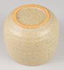 Sento Senga Pottery Iga Ware Ohitsu (Rice Container) Ash Glaze 11-01