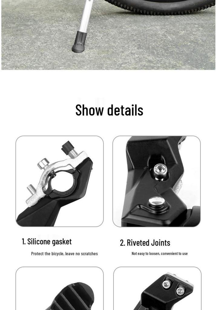 Suporte de Bicicleta Traseiro para Mountain Bike e Bicicleta de Estrada