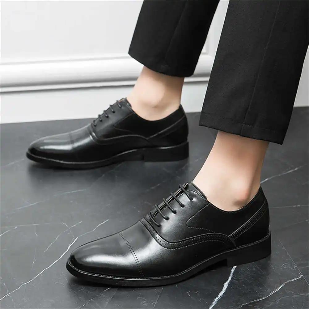 Kleine Zahlen Zeremonie Herren Weiße Schuhe für Hochzeit Absätze Kleid Übergröße Kawaii Sneaker Sport neu Bestseller