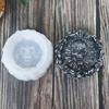 Skeleton Skull Ashtray Silicone Mold Resin Candle Holder Molds Reusable Waterproof Household Easy To Demould Home Decoration Cup