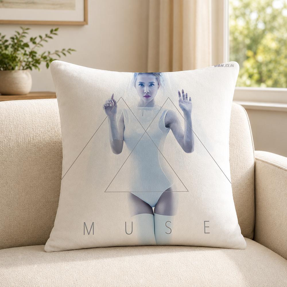 Singer JJOLIN Cushion Cover Soft Short Plush SkinFriendly Cushion Case for MultiScene Use