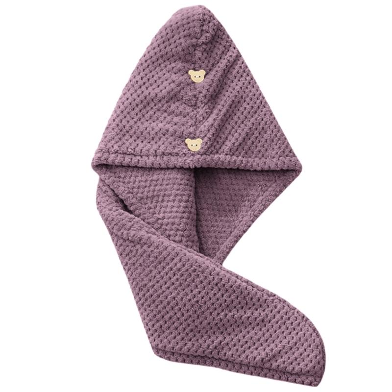 Microfiber Hair Towel For Women Quick Drying And Anti Frizz Hair Towel Wrap Optional Color Fast Drying Towel