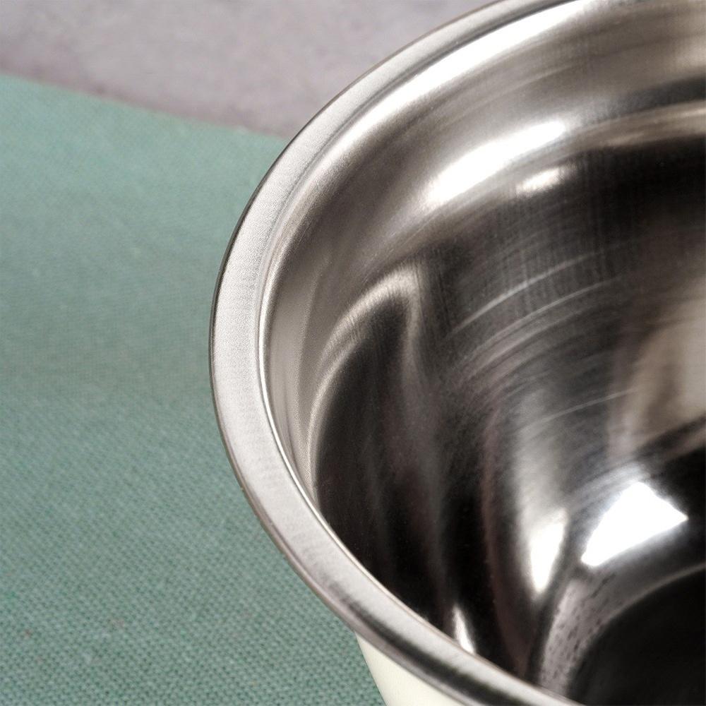 Steel Metal Kitchen Bowl For Mixing Whipping Cooking Salads 0.7