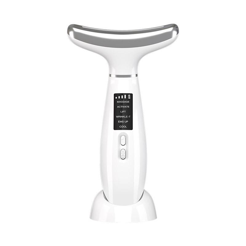 Cross-Border 7-Color Neck Wrinkle Massager & Vibration Beauty Device