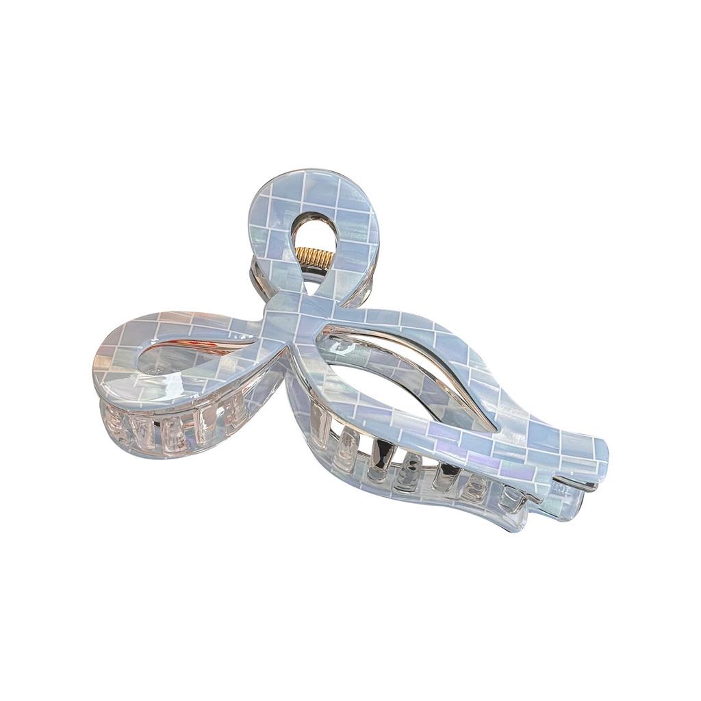 Chic Acetate Butterfly Knot Hair Clip Multi-color Trendy Fashion Claw For Women