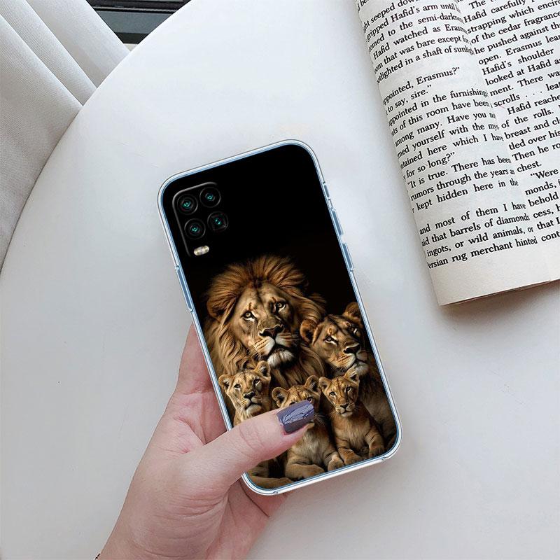 Wolf Tiger lion Transparent Phone Case for LG K22 K30 K40 K40S K41 K42 K50 K50S K51 K51S K52 K61 K62 K71 K92 Q61