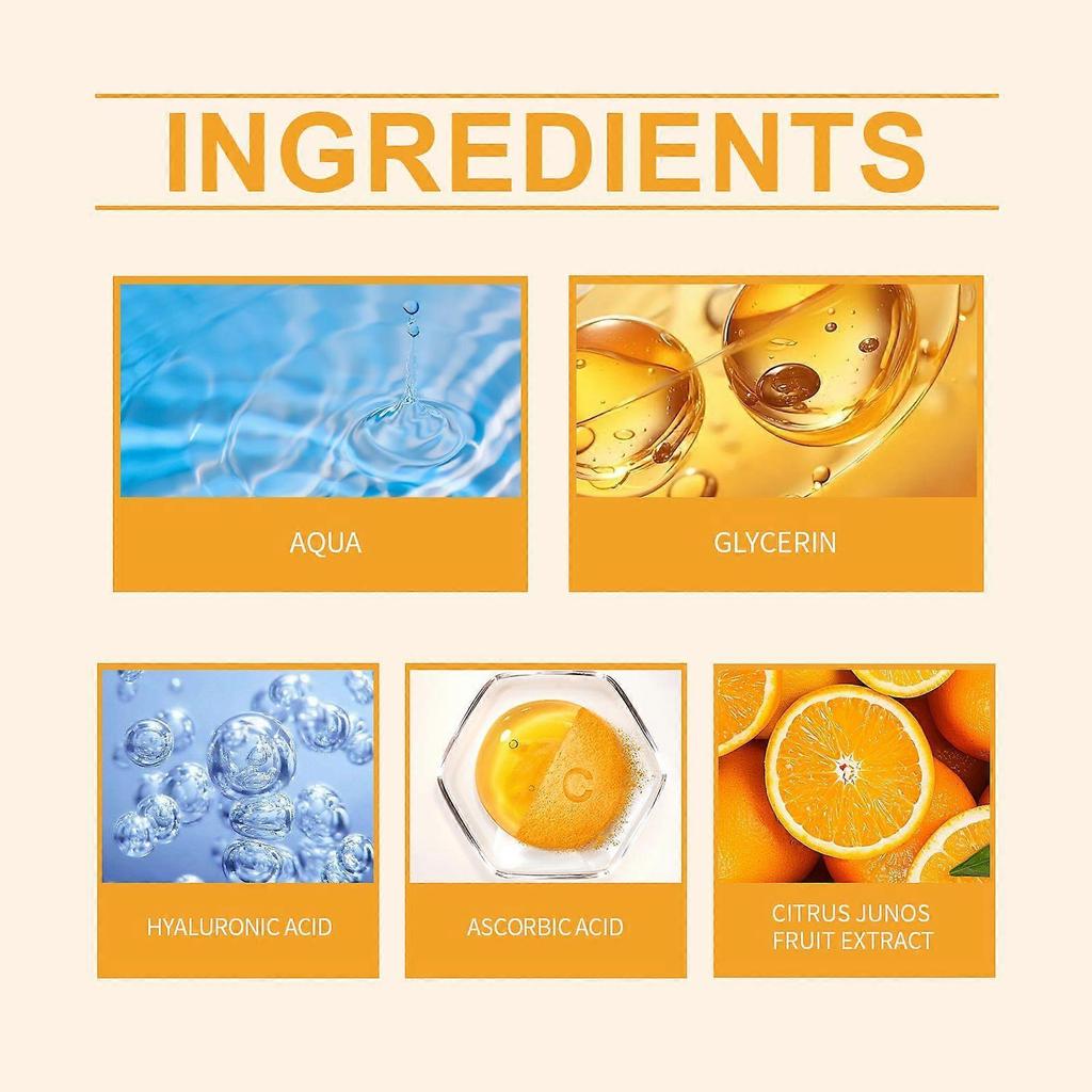 Vitamin C Toner Nourishes Skin And Improves Dull Skin Tone, Refreshing And Non-Sticky