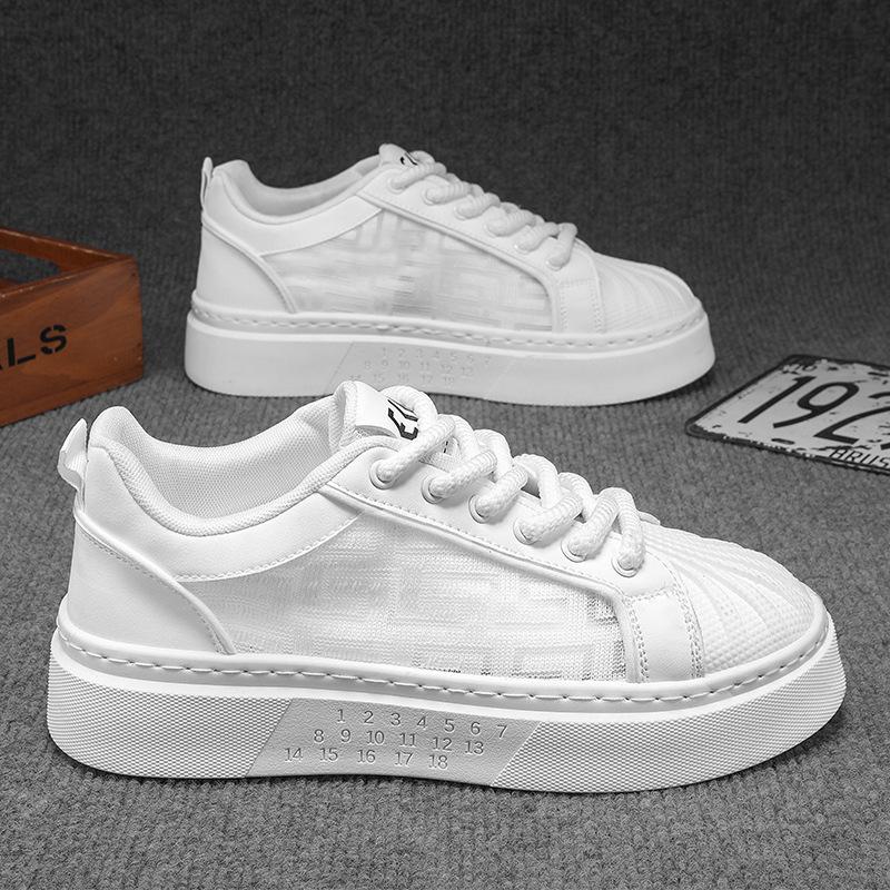Men's Shoes Spring Summer Breathable Casual Board Shoes Sports Increase Fashion Student Trend Sneakers