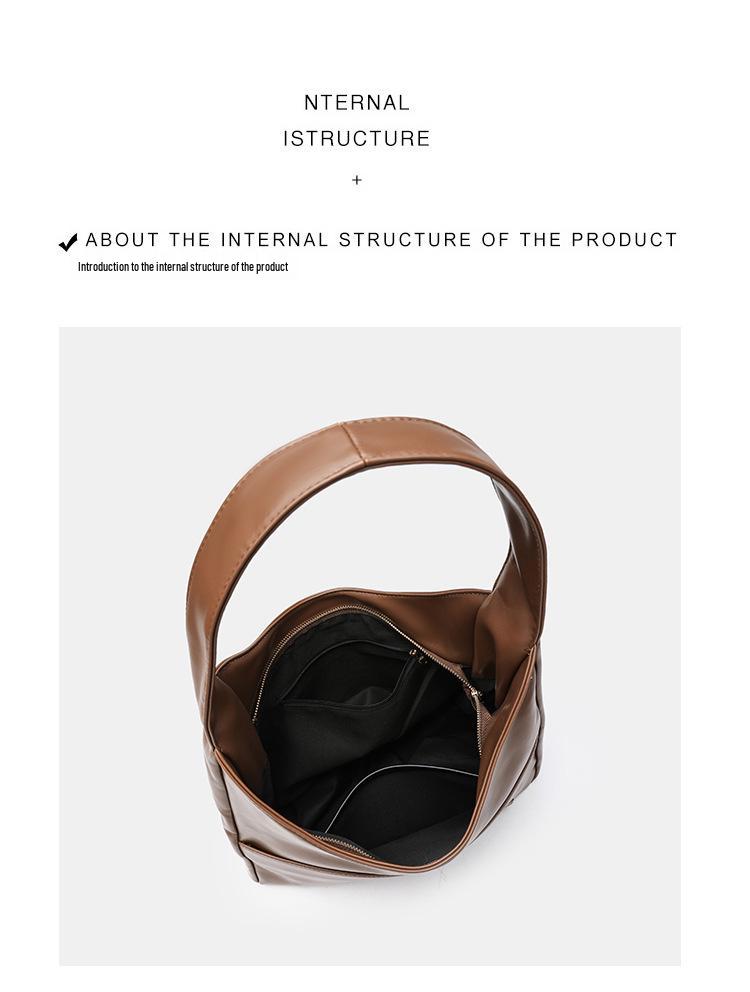 2025 Vielseitige Damen-Tote & Umhängetasche aus weichem Leder mit großem Fassungsvermögen