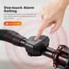Electric Bike Bell with Anti-Theft Alarm Motorcycle Electric Horn Waterproof Electronic Bicycle Horn Bike Accessories