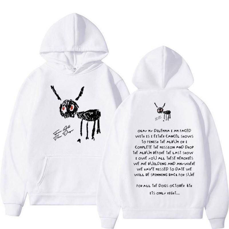 Mens Oversized Graphic Hoodie With Printed Letter Design Casual Long Sleeve Sweatshirt Streetwear