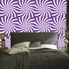 Hippie background wallpaper purple, white and lavender 50x1000