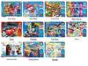Paw Patrol & Spiderman Ice Princess 100-Piece Children's Puzzle Educational Toy
