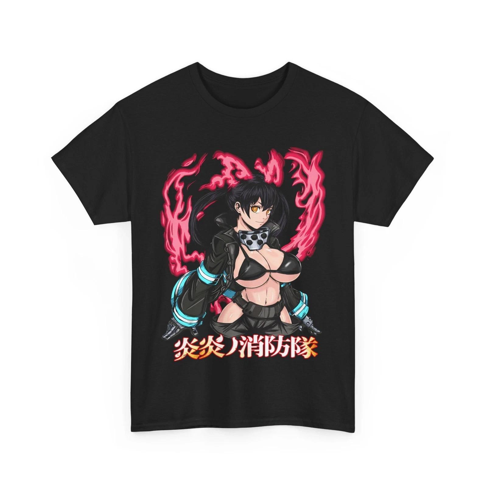 Anime Manga Tamaki T-shirt Shinra Benimaru Fire Force Unisex Tee L