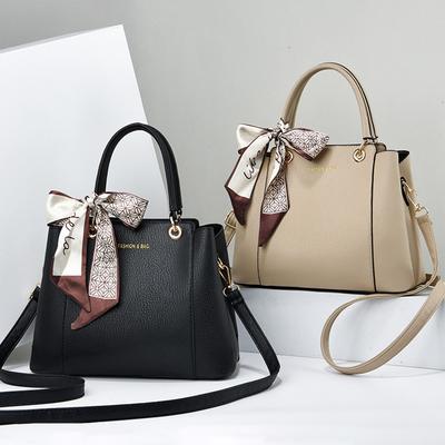 Ladies 2025 New Fashion Explosions Shoulder Bag Large-capacity PU Waterproof Multi-pocket Sandwich Zipper Handbag