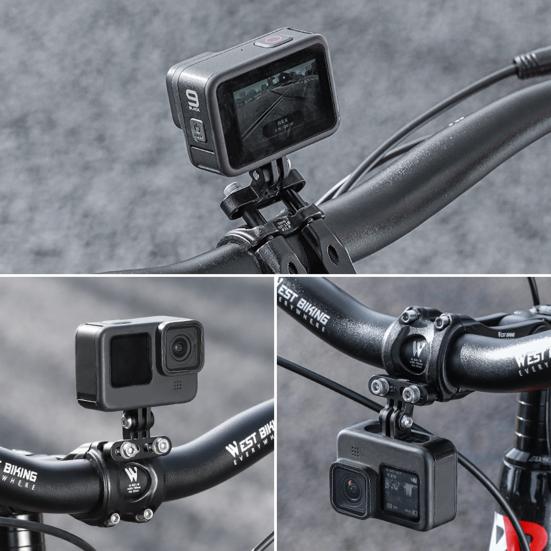 Bicycle Speedometer Bracket High Stability Adjustable Easy To Install Universal Aluminum Alloy Bike Stem Extension Computer Mount Holder