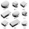 2pcs Thicken Alloy Board Support Plank Clip Glass Shelf Support Glass Clamp Glass Shelf