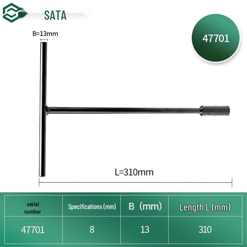 SATA T-Handle Hex Socket Wrench