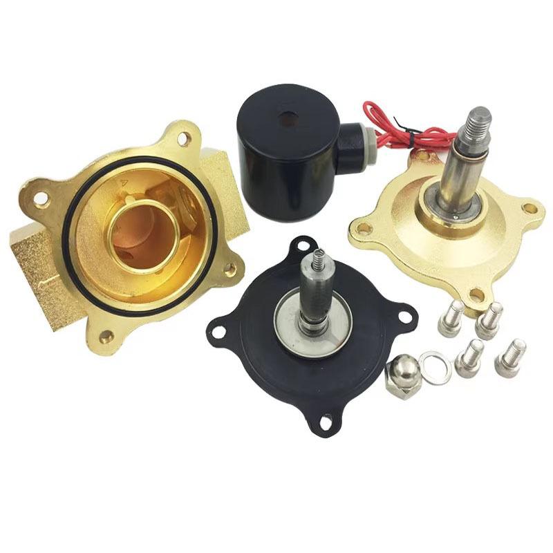 Electric Solenoid Valve 1/4" 3/8" 1/2" 3/4" 1" DN8/10/15/20/25/50 Normally Closed Pneumatic for Water Oil Air 12V 24V 110V 220V