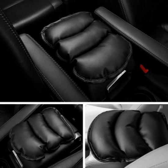PU Leather Universal Car Armrest Pad Cover Auto Center Console Box Cushion Mat