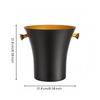 5 L Ice Pail Thickened Stainless Steel Food-Grade