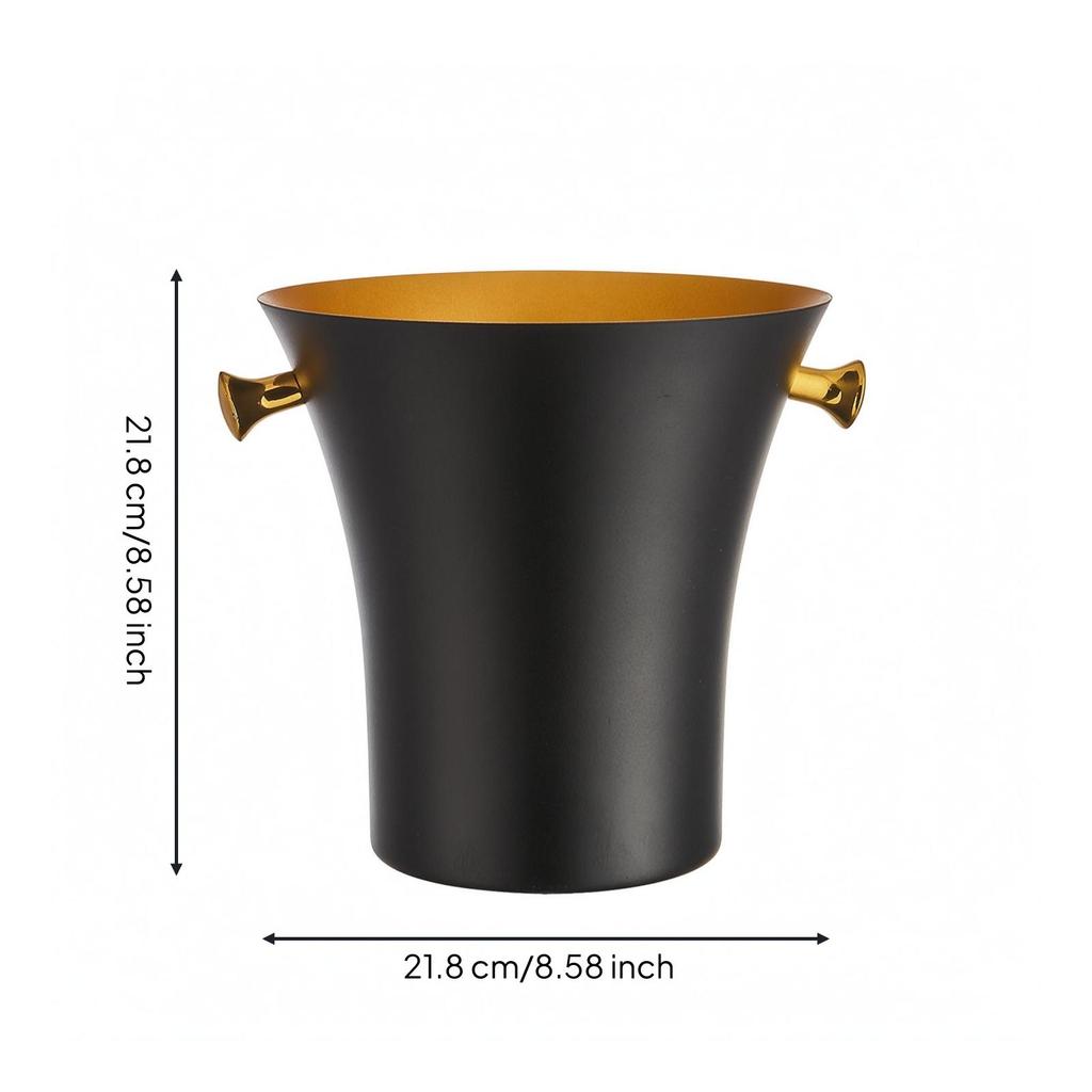 5 L Ice Pail Thickened Stainless Steel Food-Grade