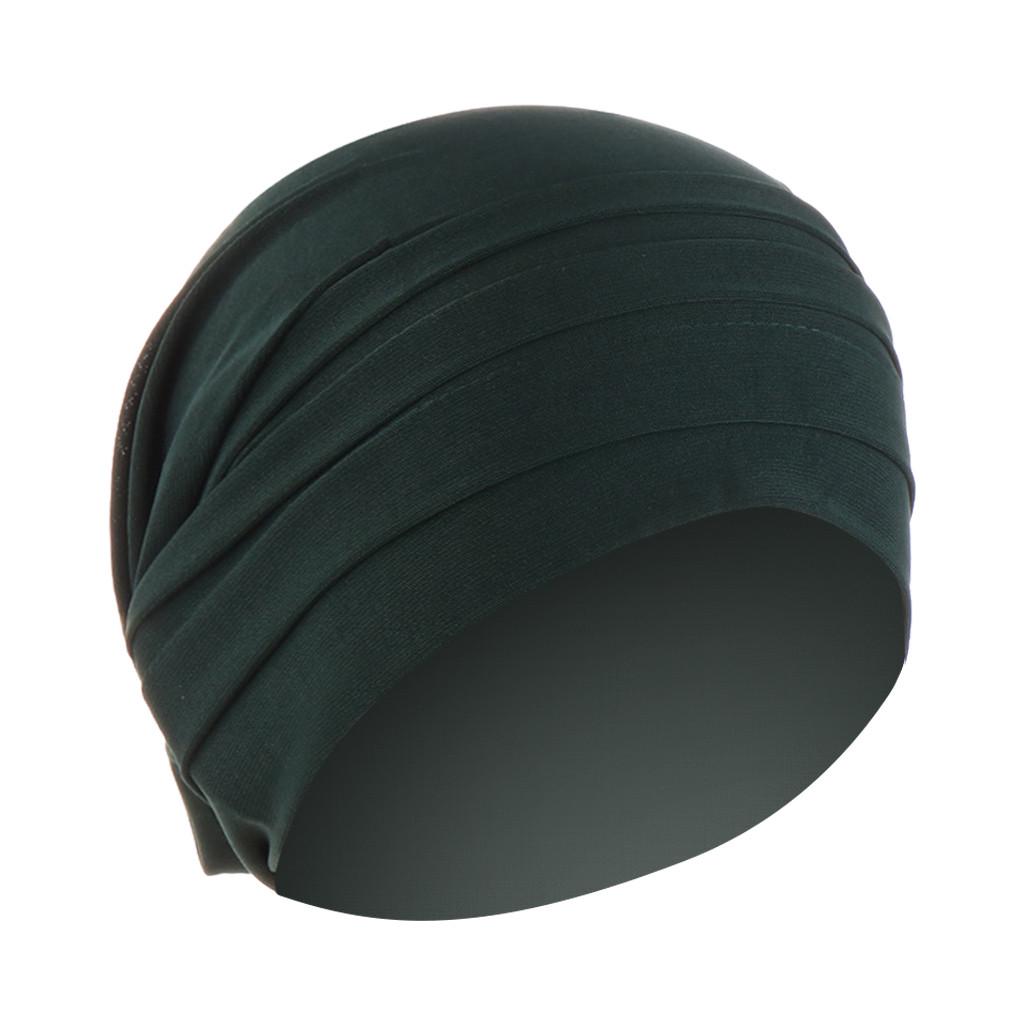 Femei Toamnă Iarnă Încrustate Cald Solid Musulman Cap Pălărie Wrap Esarfă Cap