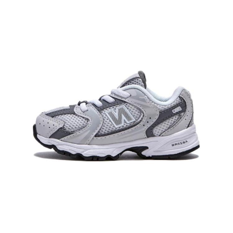 New Balance NB 530 Bungee Comfortable Versatile Low-Top Walking Shoes Baby Shoes Gray IZ530CB