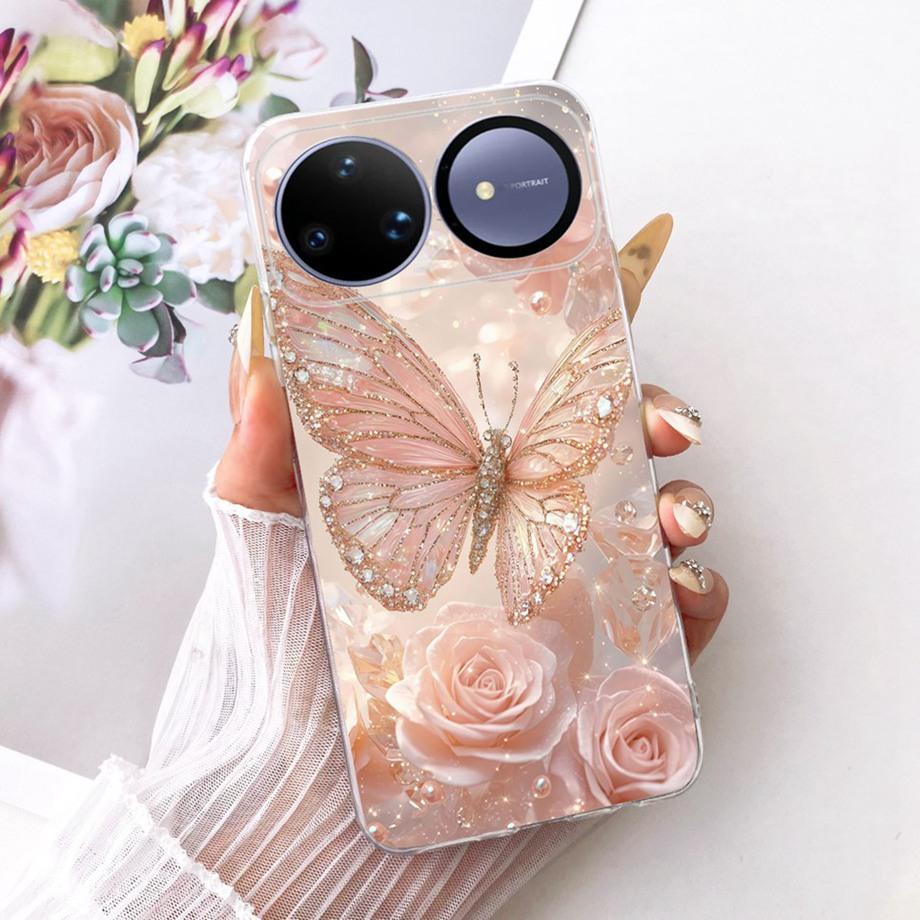 Flower Cartoon Fashion Design Phone Case For Huawei Nova 15 Ultra Nova 15 Pro Nova15 Funda Soft Silicone Shockproof Back Cover
