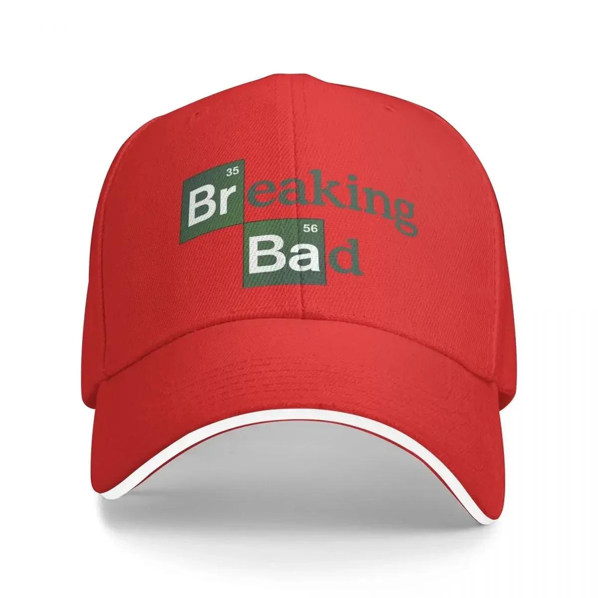 BreakingBadLogo Cap Adult Fashion Hat Trucker Hat Sports Cap Breathable Polyester Baseball Caps Spring One Size