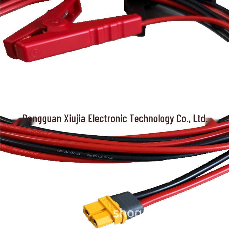 XT60 Male & Female Extension Clips: 12AWG Silicone Cable for RC Airplane Battery ESC Charging