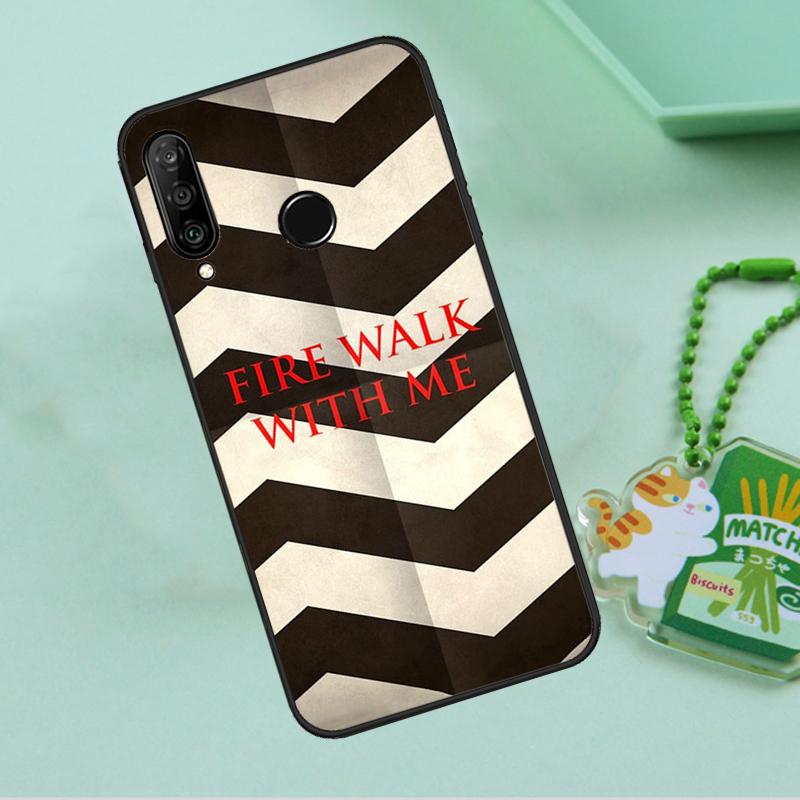 Fire Walk With Me Twin Peaks For Huawei Nova 8i 11i 12i 12s 9 10 SE Y90 Y60 Y70 Y72 Y61 Y91 P20 P30 P40 Lite P60 Pro Case