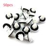50PCS Door Panel Clip with Seal Ring Fastener Rivet Bumper Clip Retainer for BMW E34 E36 E38 E39 E46 M3 M5 Z3 X5 Car Accessories