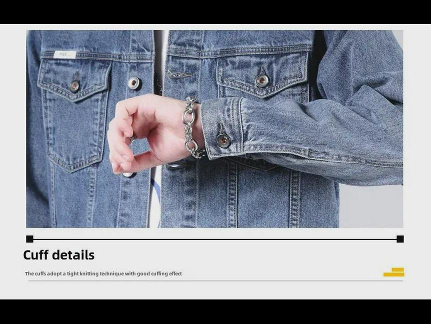 Men's Trendy Retro Loose-Fit Denim Lapel Jacket - Stylish Spring & Autumn Workwear Top