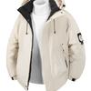 Couple Winter Hiking Cotton Jacket Thick Warm Outdoor Stand Collar Coat Men Women