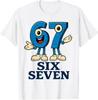 67 Six Seven 6-7 - Funny Italian Brainrot Gaming Meme T-Shirt