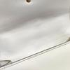 [Pre-Owned] Sylvie Gold Buckle Striped Web Satin Bow Chain Mini Shoulder Bag - Good #VLCRXY