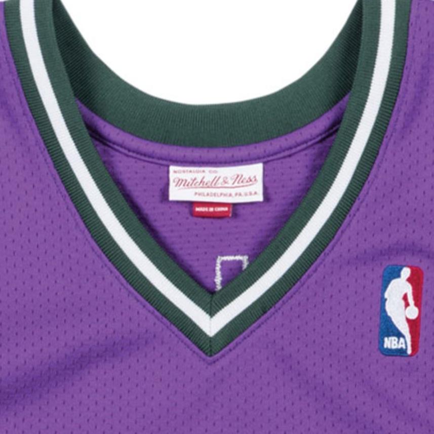 Mitchell & Ness NBA Authentic Jersey 'Milwaukee Bucks - Ray Allen 2000-01' Men's AJY4LG19026-MBUPURP00RAL