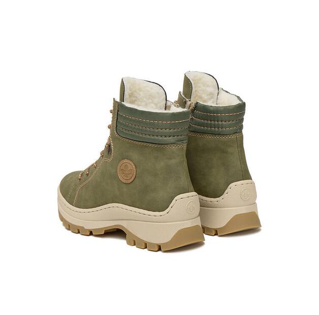 Rieker CEO-X9334-54 Green Ankle Boots
