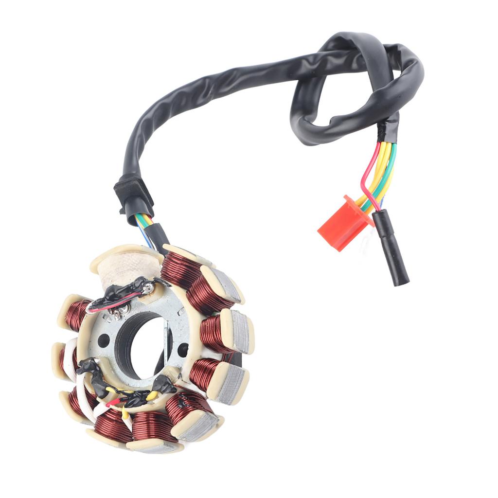 Estator de gerador magneto de bobinas de 11 polos adequado para motores de scooter Gy6 de 150 cc