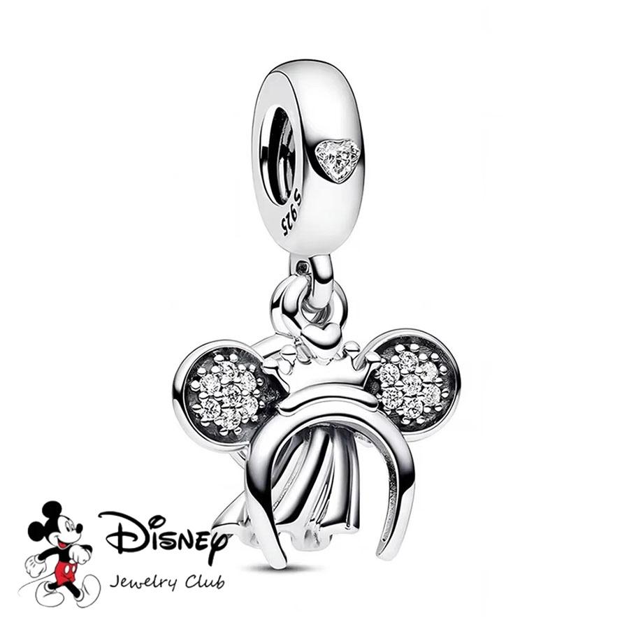 Brandneue MINISO Charms Perlen Komponenten Do It Yourself Hohe Qualität Feiner Schmuck Geschenke Minnie Maus Eislaufen Zauberlehrling Mickey Perle