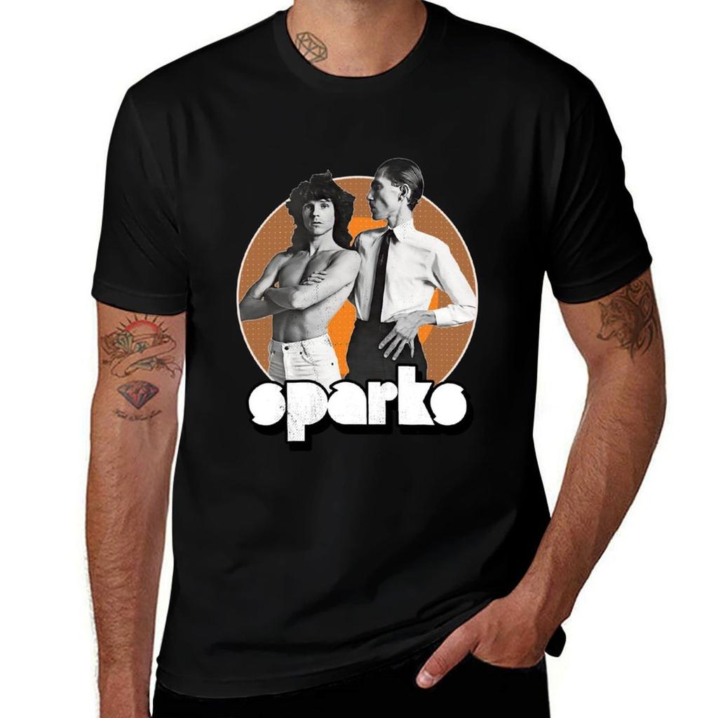 People Call Me Retro Sparks Band Synth Tributehalloween Tshirt Big And Tall Crew Neck Tee