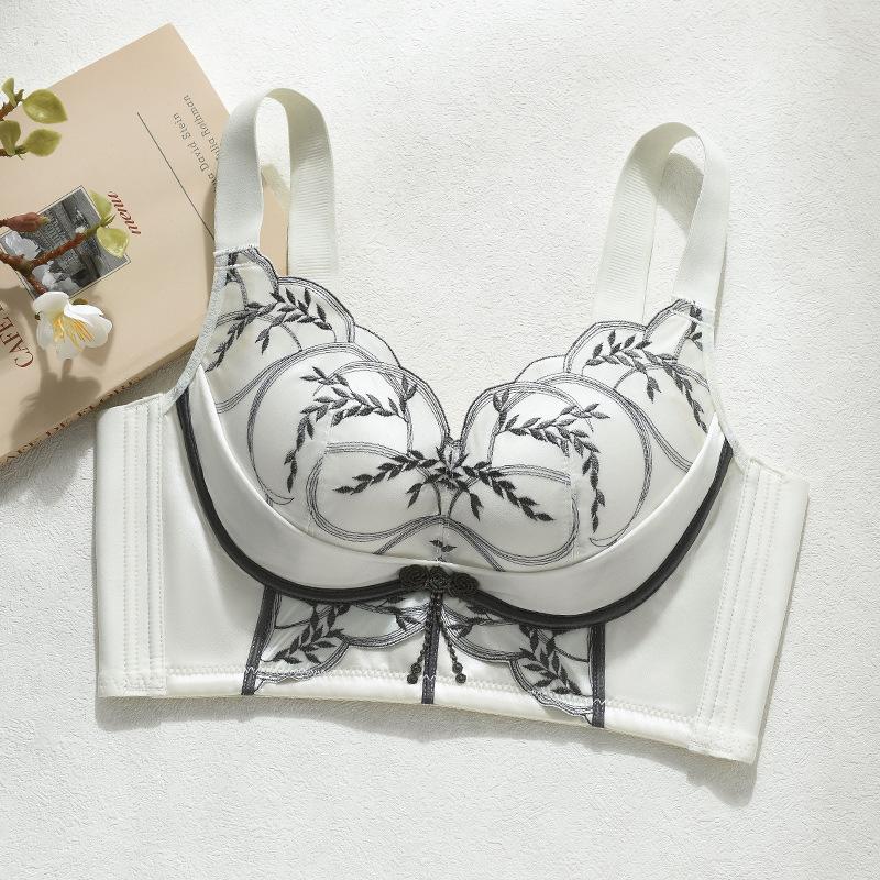 Guangdong Shantou women gather underwear, small breasts gather not empty cup, anti-sagging, secondary breasts adjustment bra
