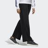 Adidas Neo Wide Leg Casual Sports Pants Women Bottoms Black DW8312